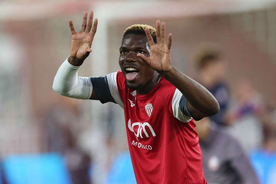 Monaco midfielder Paul Pogba