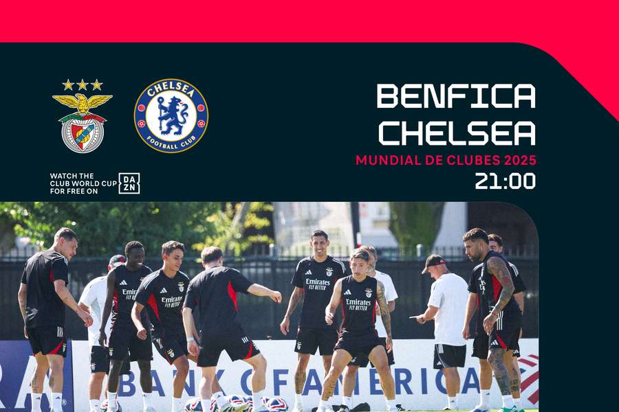 Benfica procura triunfo inédito sobre o Chelsea