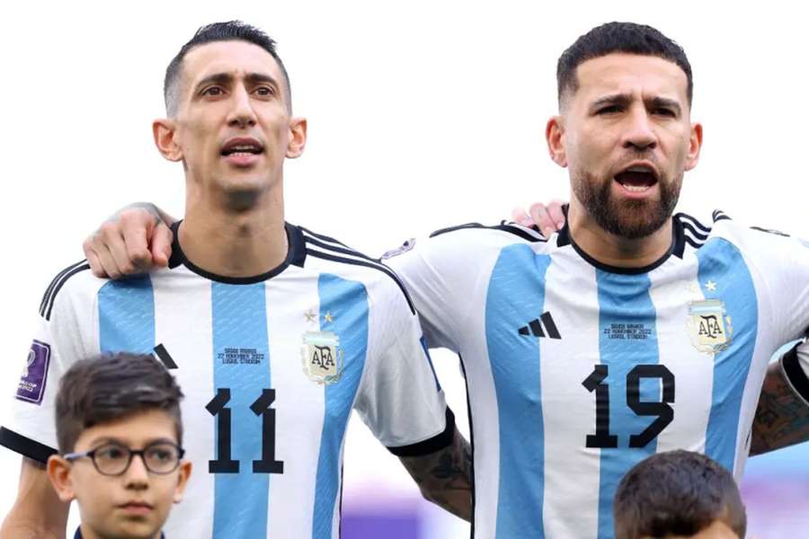 Di María e Otamendi vão marcar presença na Copa América