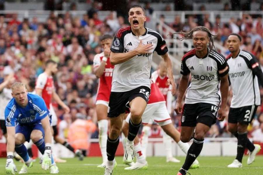 João Palhinha scored in the 87th minute to earn a point for Fulham João Palhinha scored in the 87th minute to earn a point for Fulham
