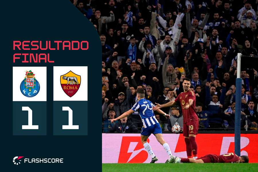 Moura resgatou o empate com um grande remate