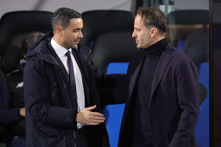 Raffaele Palladino e Alberto Gilardino