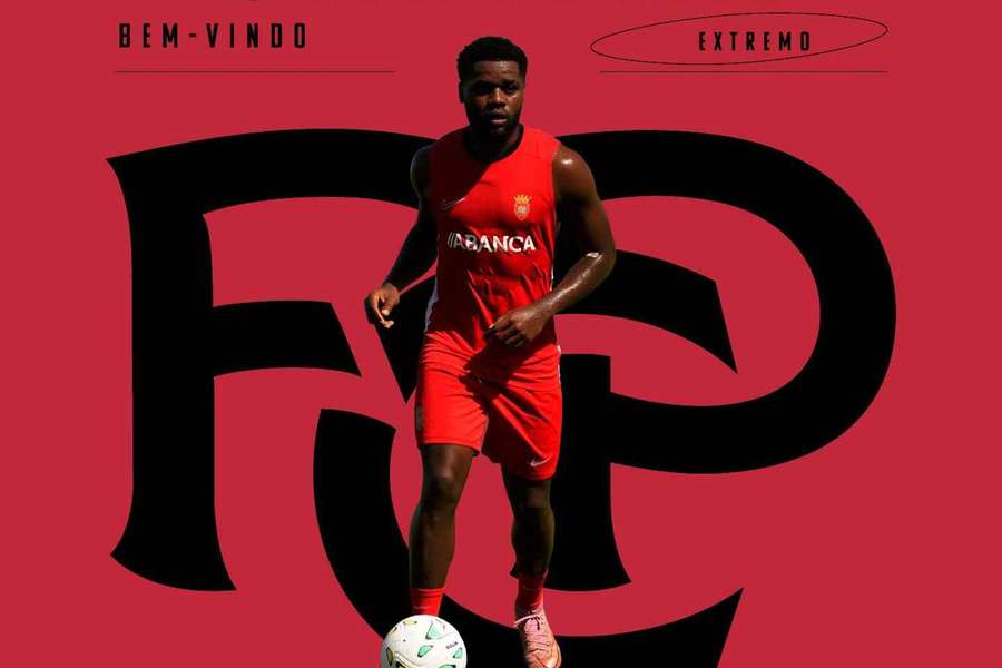 Konrad Sinyam assinou pelo Penafiel Konrad Sinyam assinou pelo Penafiel