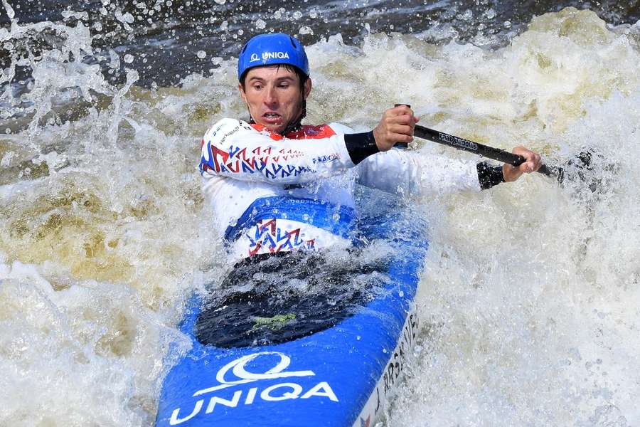 Prskavec zvítězil v Troji v závěrečném nominačním závodu vodních slalomářů.