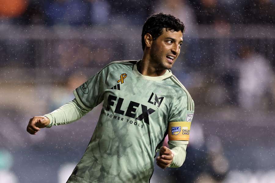 Carlos Vela while playing for Los Angeles FC in MLS