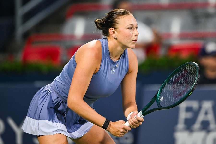 Anisimova reached the Wimbledon final earlier this year Anisimova reached the Wimbledon final earlier this year