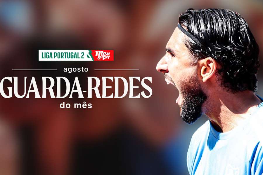 Vítor Hugo foi o melhor guarda-redes de agosto na Liga 2 Vítor Hugo foi o melhor guarda-redes de agosto na Liga 2