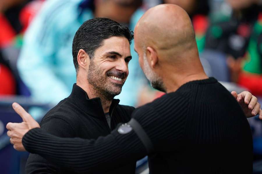 Guardiola and Arteta