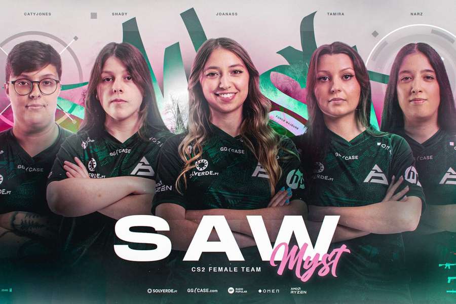 A nova equipa feminina de Counter-Strike