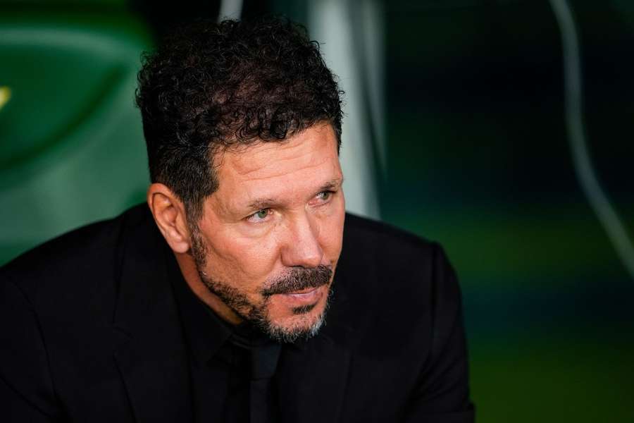 Diego Simeone musste zusehen, wie sein Atletico die erste Saisonniederlage kassierte