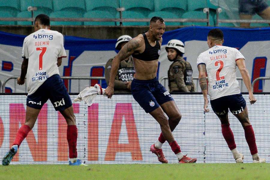 Bahia encontrou gol da vitória nos acréscimos