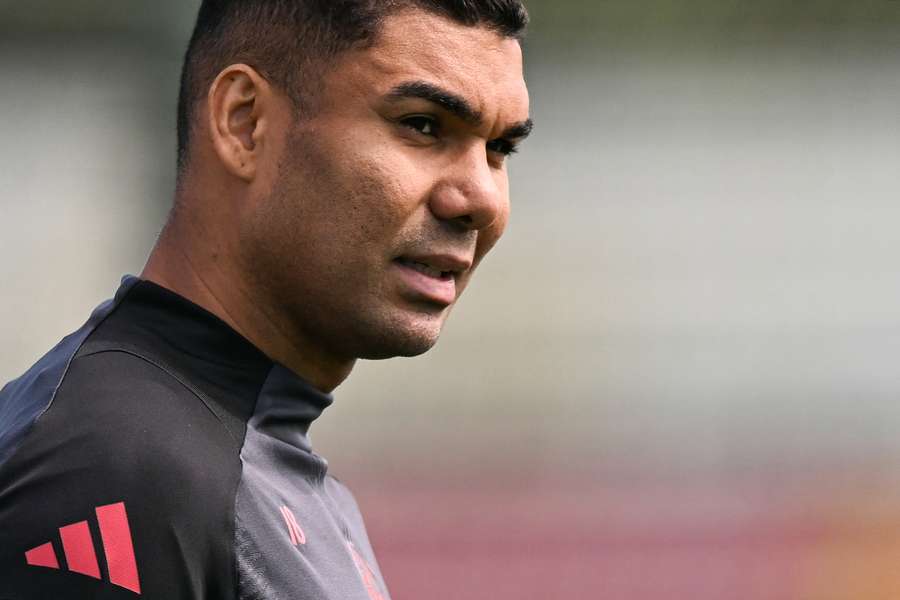 Casemiro, siempre concentrado 