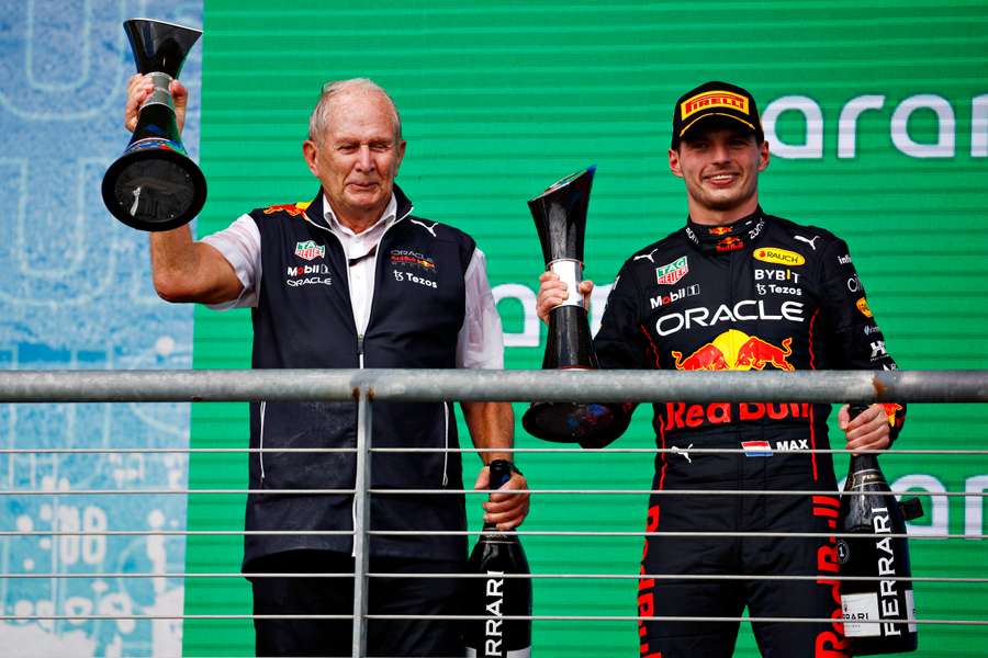 Verstappen y Red Bull celebraron sus más  emotivos triunfos.