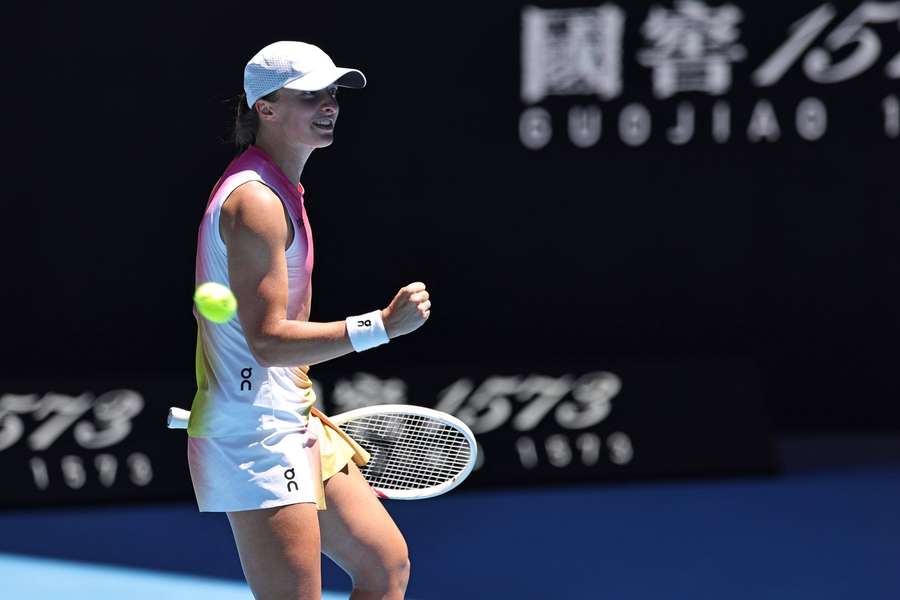 Kapitalny mecz Igi Świątek w Australian Open. Była mistrzyni wielkoszlemowa bezradna