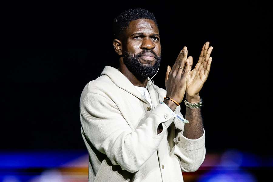 Samuel Umtiti au Parc des Princes le 10 octobre 2025.
