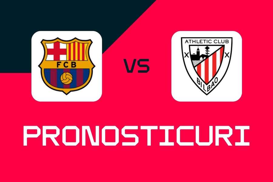 Barcelona - Athletic Bilbao: Pronosticuri, cele mai bune pariuri și cote (LaLiga) Barcelona - Athletic Bilbao: Pronosticuri, cele mai bune pariuri și cote (LaLiga)