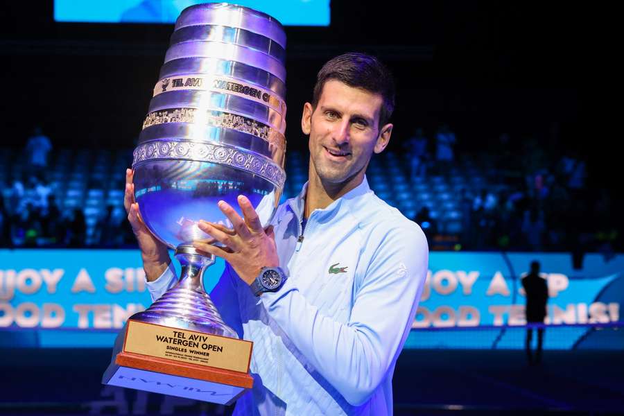 Djokovic, ganador en Tel Aviv