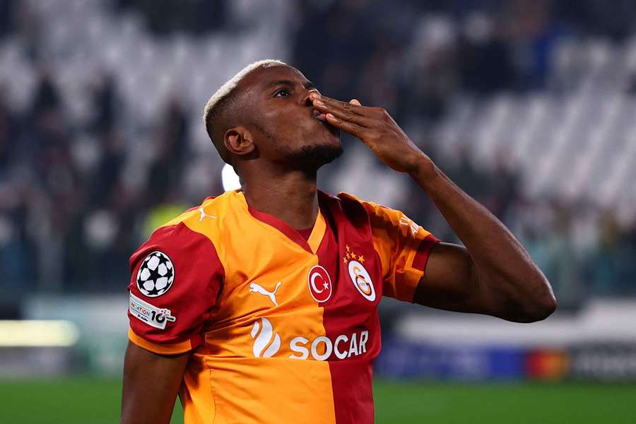 Osimhen deixou o seu contra a Juventus