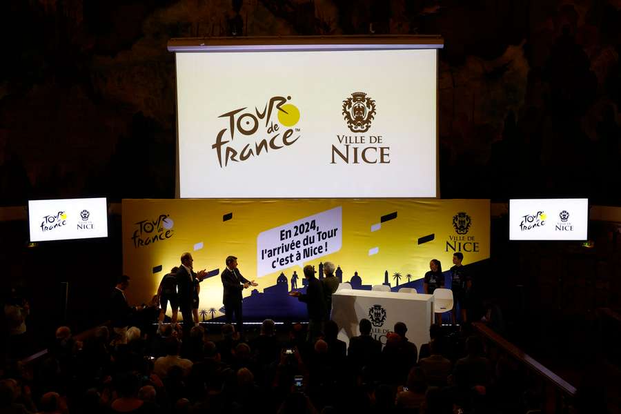 The 2024 Tour de France will start in Florence and finish in Nice 