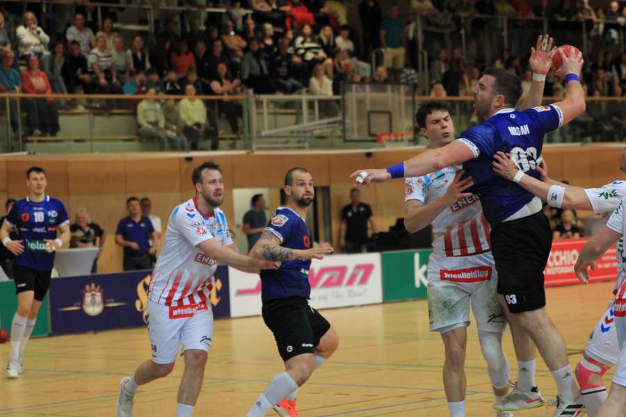 Die Fivers-Defensive hatte in Ferlach viel zu tun