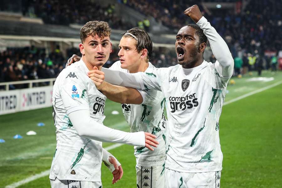 Les Bergamasques face à Empoli dimanche dernier.