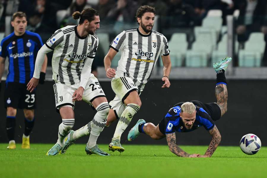 Adrien Rabiot a ouvert le score et lancé la Juve vers le succès. 