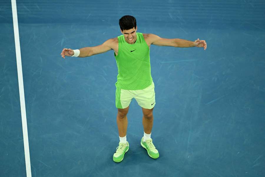 Alcaraz, en Australia Alcaraz, en Australia