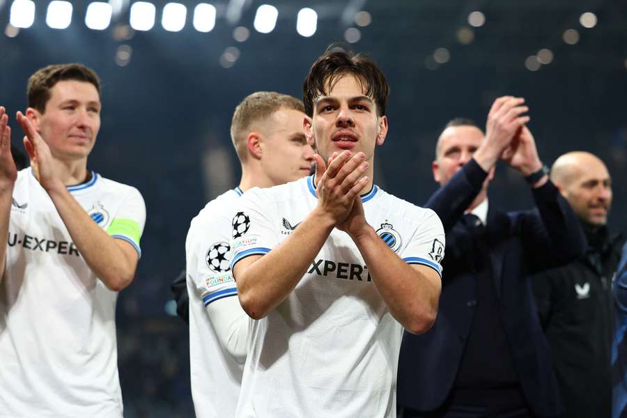 Ardon Jashari, médio do Club Brugge
