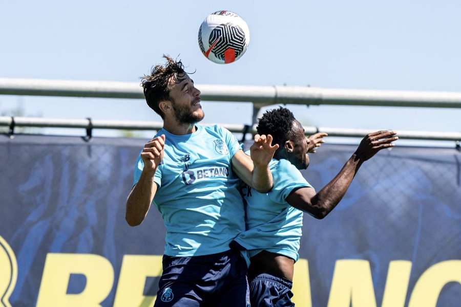 FC Porto continua a preparar o jogo da Supertaça contra o Benfica