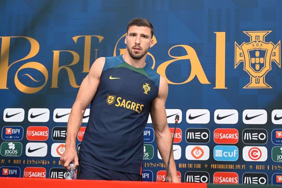 Rúben Dias foi o porta-voz de Portugal ao quarto dia no Catar