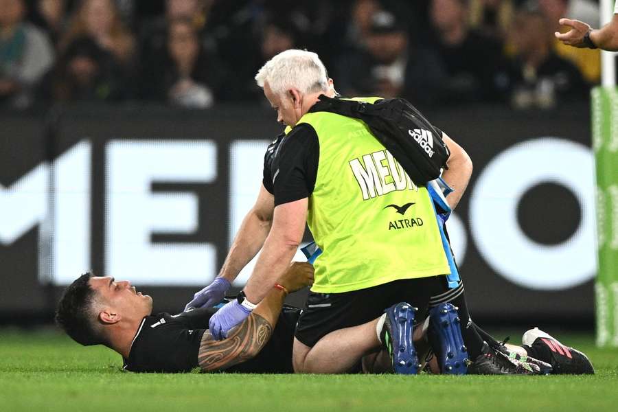 Quinn Tupaea's season was ended by the injury he picked up in Melbourne