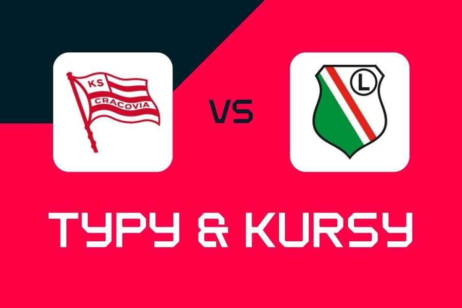 Cracovia - Legia Warszawa: Typy bukmacherskie, najlepsze kursy i zakłady (Ekstraklasa) Cracovia - Legia Warszawa: Typy bukmacherskie, najlepsze kursy i zakłady (Ekstraklasa)