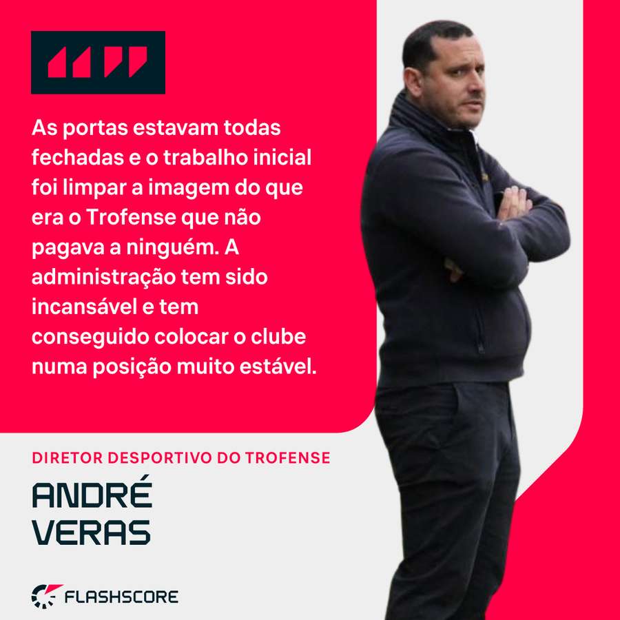 O desafio de André Veras no Trofense