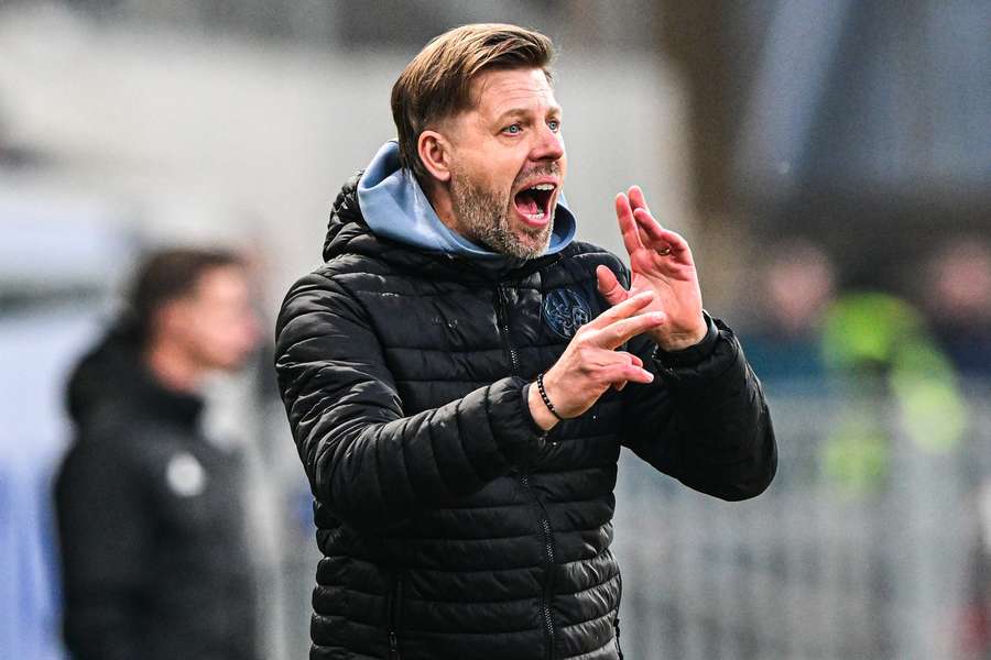 Hradecký trenér David Horejš.