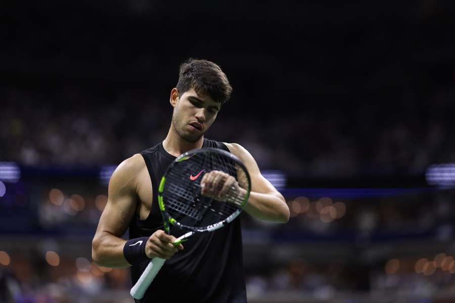 Alcaraz, en el US Open 