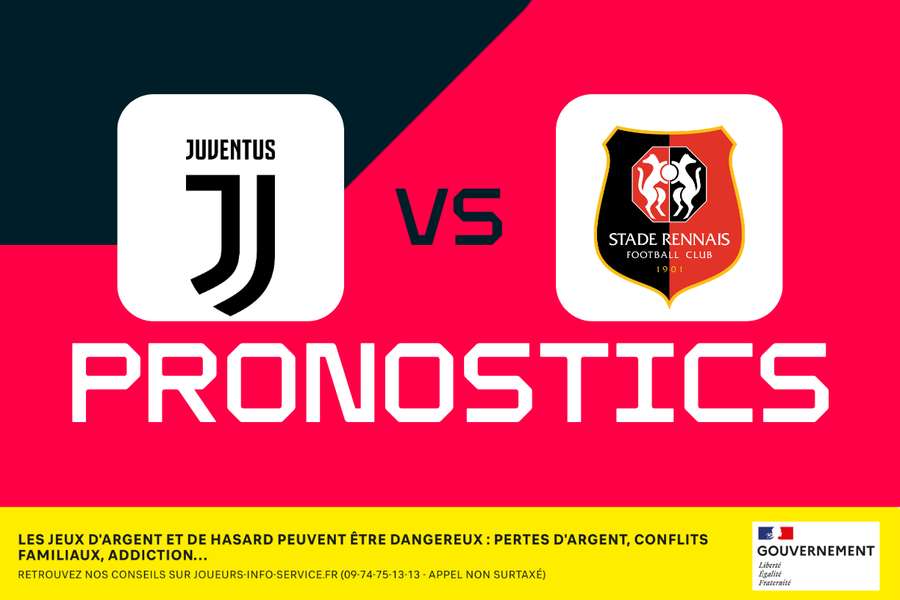 Juventus - Rennes : pronostics, meilleurs paris et cotes (Ligue Europa)