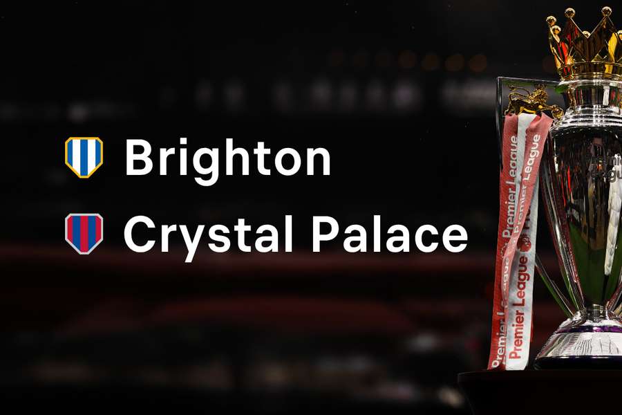 Brighton gegen Crystal Palace Brighton gegen Crystal Palace