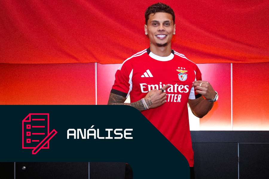 Richard Ríos, novo jogador do Benfica