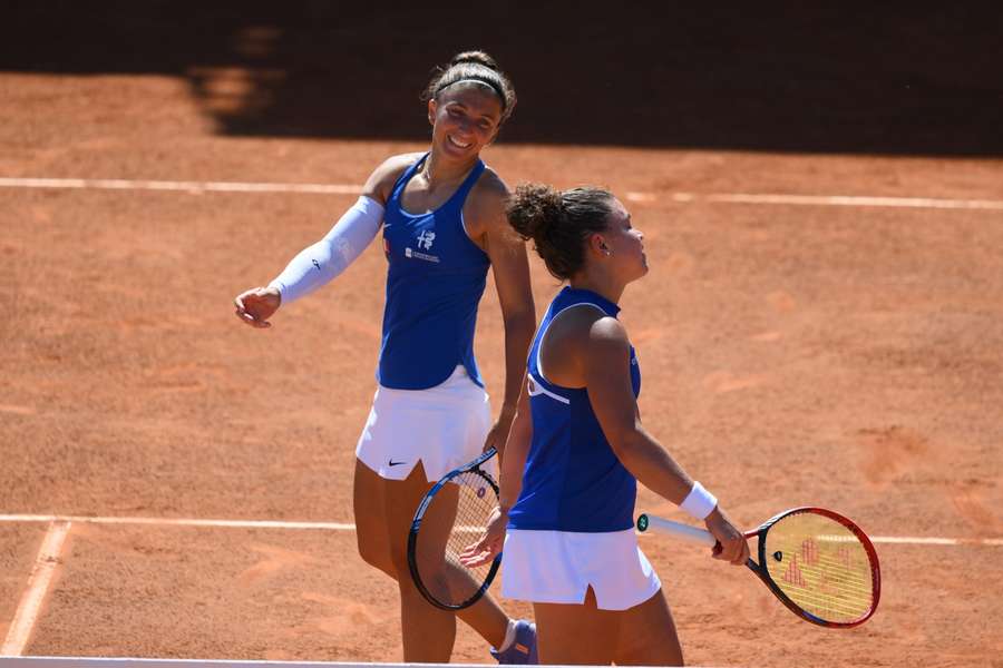 Sara Errani e Jasmine Paolini