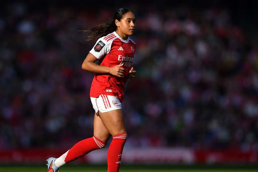 Olivia Smith ao serviço do Arsenal