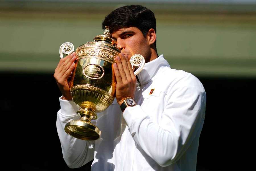 Carlos Alcaraz a défendu sa victoire à Wimbledon.