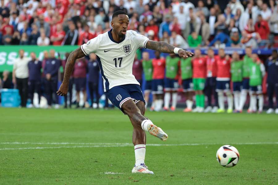 Ivan Toney benutte zijn penalty tegen Zwitserland