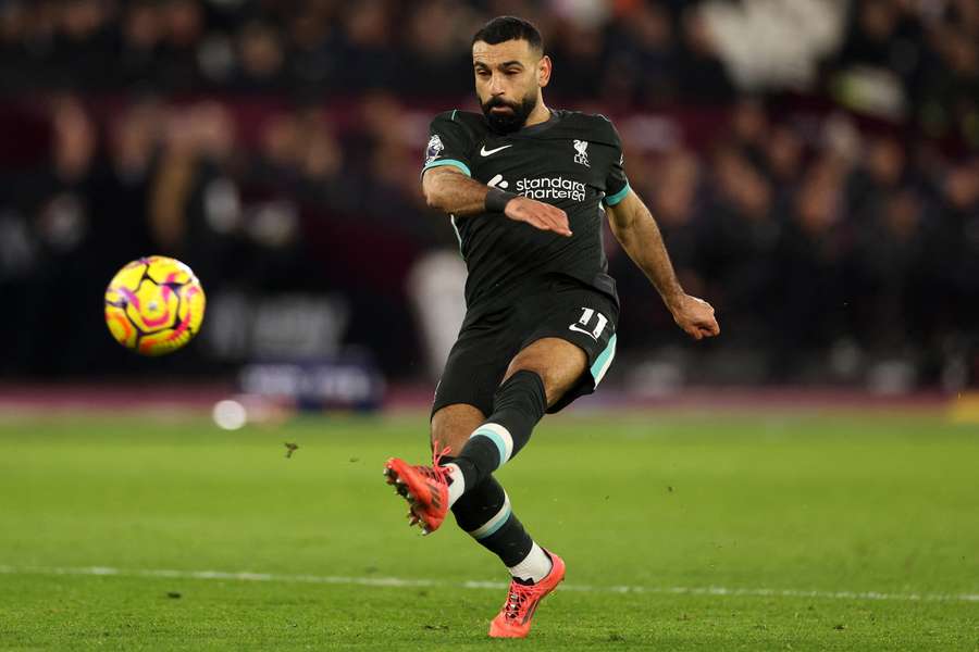 Mohamed Salah, avançado do Liverpool