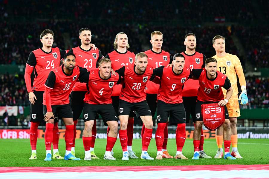 La nazionale austriaca La nazionale austriaca
