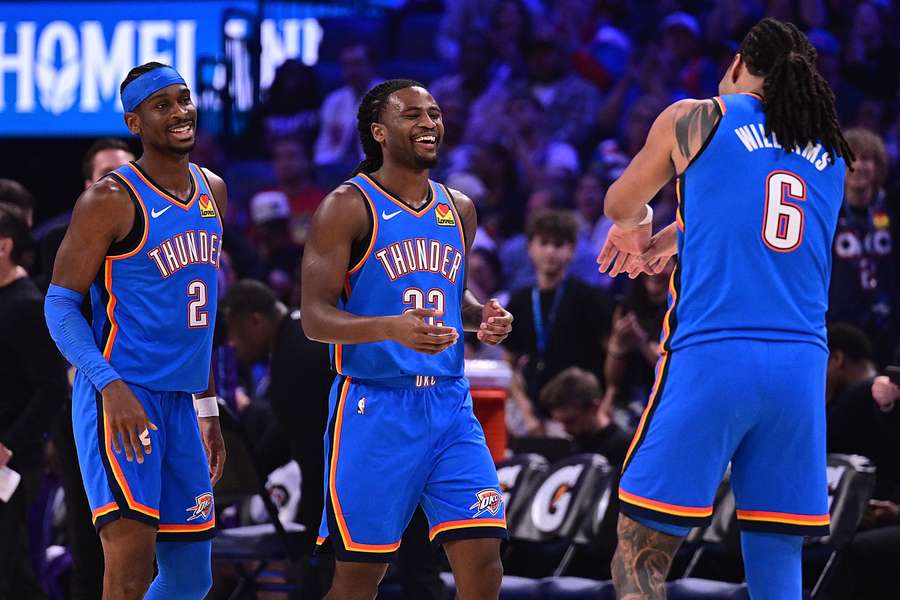 Defending champions, the Oklahoma City Thunder, are favourites to retain their title