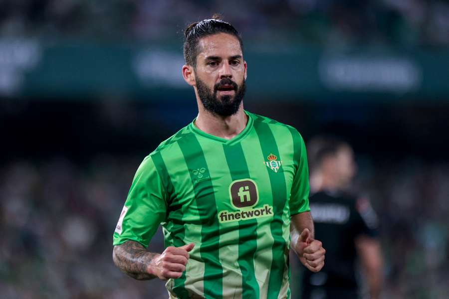 Isco, médio de 32 anos do Betis