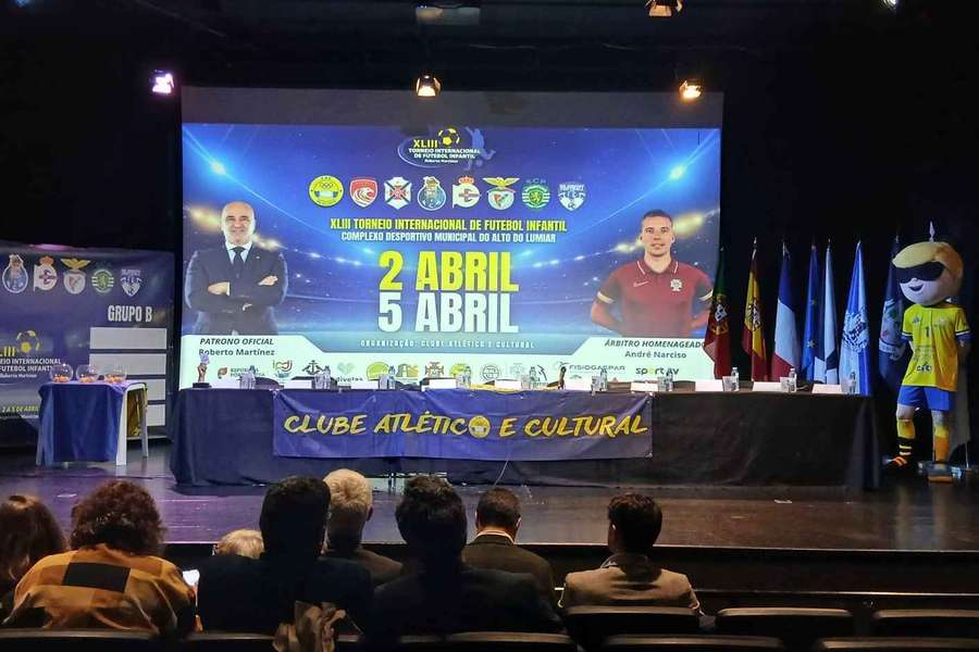 Apresentação da 43.ª edição do Torneio Internacional de Futebol Infantil do CAC Pontinha