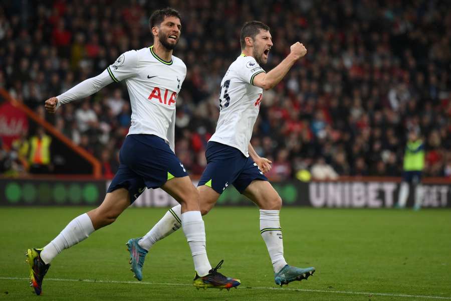 Bentancur scored in the 92nd minute to complete Tottenham's comeback