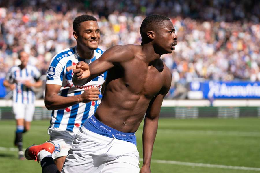 Anthony Musaba werd eerder verhuurd aan sc Heerenveen