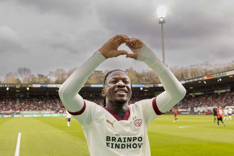 Johan Bakayoko scoorde vier keer in zijn laatste zes duels in de Eredivisie